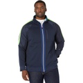 Nautica Big & Tall Big & Tall Color-Block Raglan Full Zip Sweatshirt