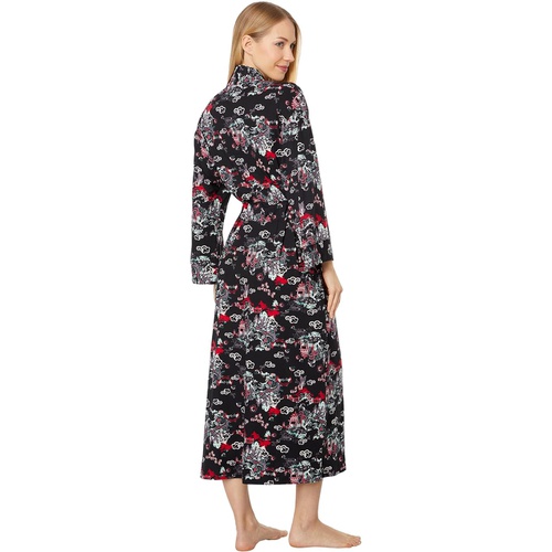  N by Natori Pagoda Printed Cozy Knit Robe