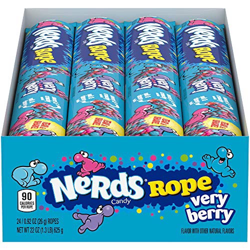  Nerds Rope, Very Berry Candy, 0.92 Ounce, Pack Of 24