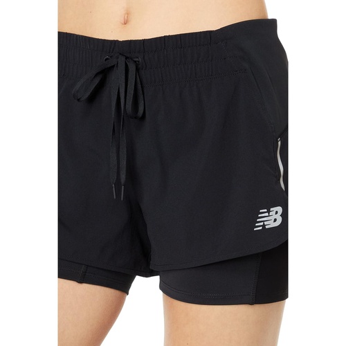 뉴발란스 New Balance Impact Run 2-in-1 Shorts