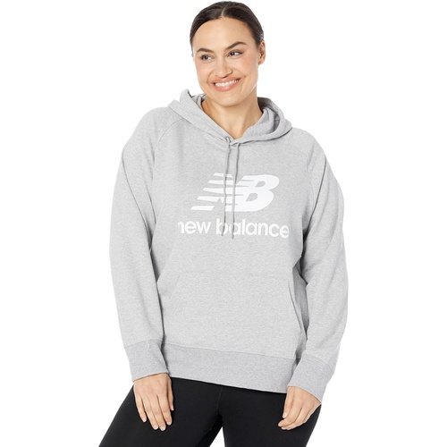 뉴발란스 New Balance Plus Size Essentials Pullover Hoodie