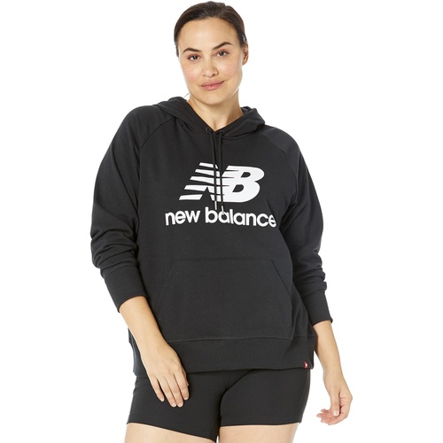 뉴발란스 New Balance Plus Size Essentials Pullover Hoodie