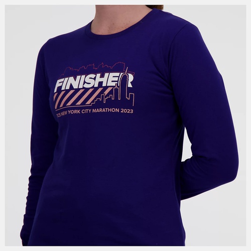  Women's NYC Marathon Finisher Graphic Long Sleeve
