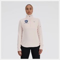 Women's United Airlines NYC Half NB Heat Grid Half Zip