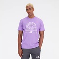 Hoops Cotton Jersey Short Sleeve T-shirt