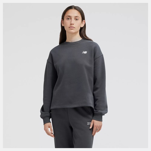  Linear Heritage Brushed Back Fleece Crewneck