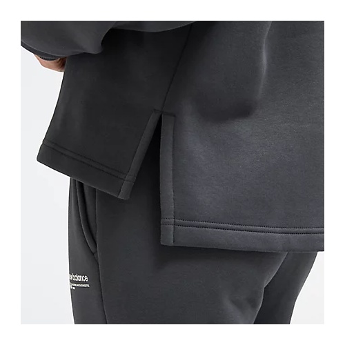  Linear Heritage Brushed Back Fleece Crewneck