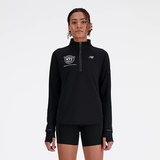 United Airlines NYC Half NB Heat Grid Half Zip