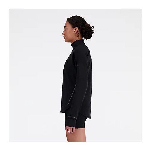  United Airlines NYC Half NB Heat Grid Half Zip