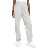 Nike Sportswear Essential Fleece Pants_DARK GREY HEATHER/ WHITE