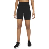 Nike One Mid-Rise Bike Shorts_BLACK/ WHITE