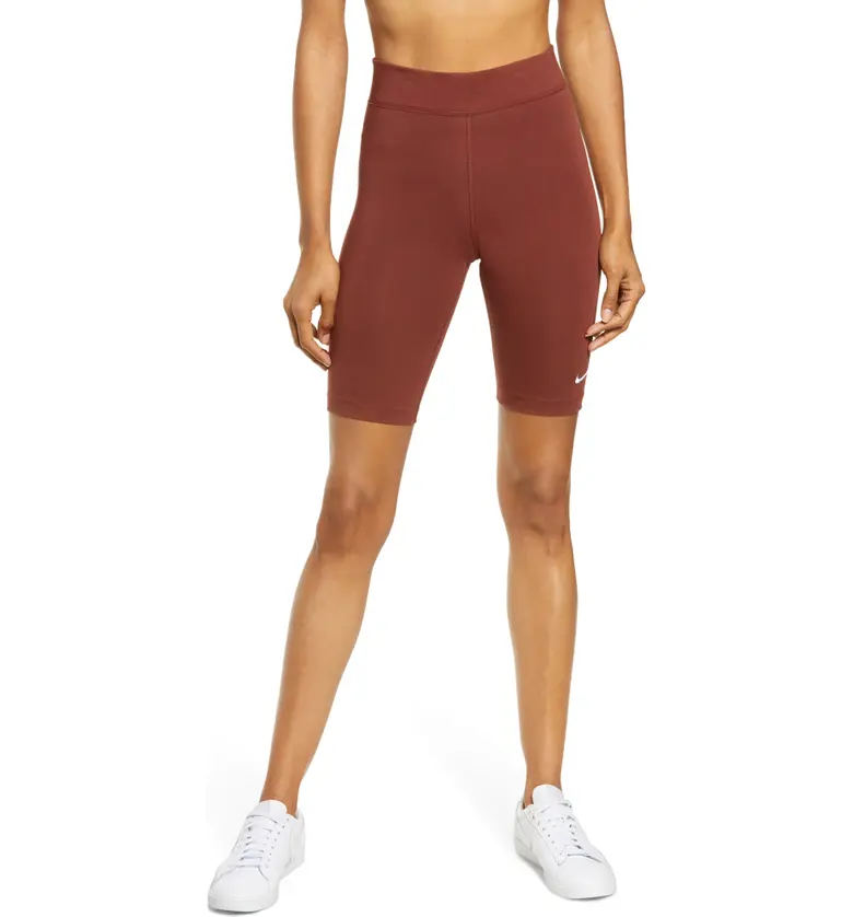 Nike Sportswear Essential Bike Shorts_DARK PONY/ WHITE