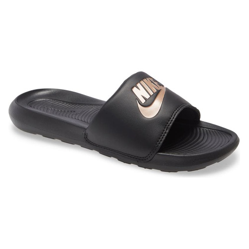 나이키 Nike Victori Slide Sandal_BLACK/ RED BRONZE