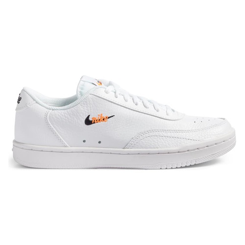 나이키 Nike Court Vintage Premium Sneaker_WHITE/BLACK-TOTAL ORANGE