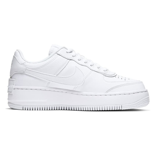나이키 Nike Air Force 1 Shadow Sneaker_WHITE/ WHITE/ WHITE