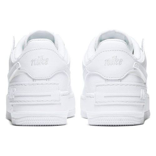 나이키 Nike Air Force 1 Shadow Sneaker_WHITE/ WHITE/ WHITE
