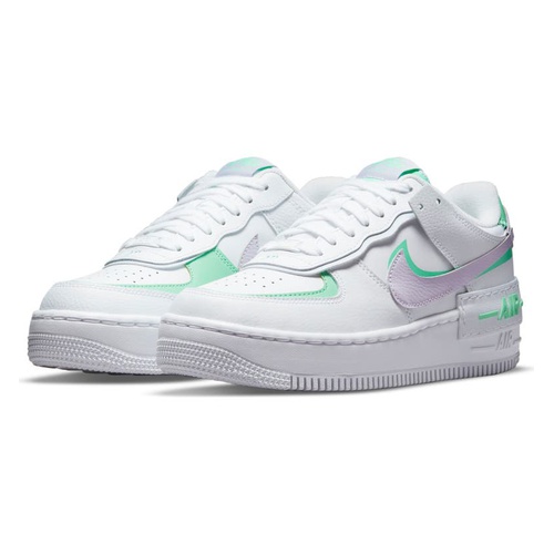 나이키 Nike Air Force 1 Shadow Sneaker_WHITE/ INFINITE LILAC/ GREY