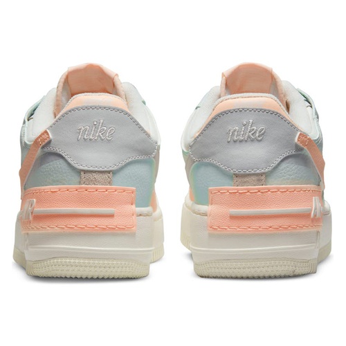 나이키 Nike Air Force 1 Shadow Sneaker_SAIL/ BARELY GREEN/ CRIMSON