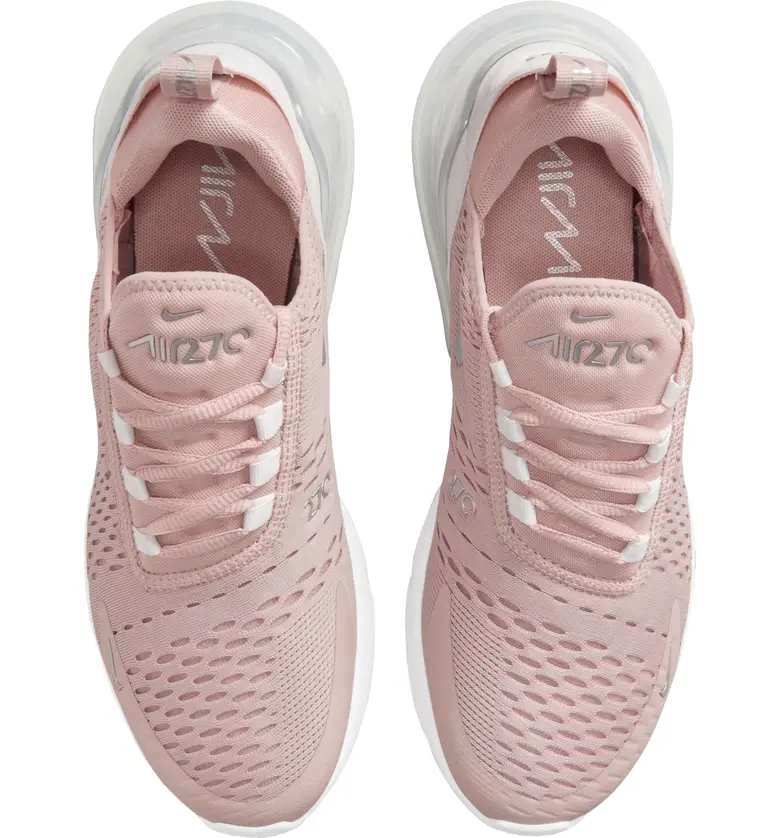 나이키 Nike Air Max 270 Sneaker_PINK OXFORD/ METALLIC SILVER