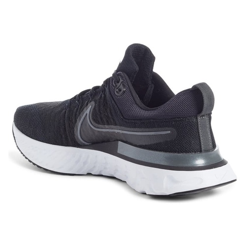 나이키 Nike React Infinity Run Flyknit 2 Running Shoe_BLACK/ WHITE/ IRON GREY