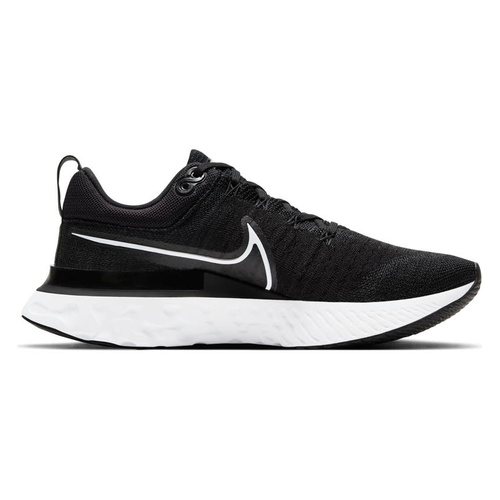 나이키 Nike React Infinity Run Flyknit 2 Running Shoe_BLACK/ WHITE/ IRON GREY