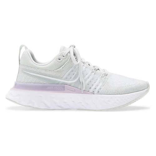나이키 Nike React Infinity Run Flyknit 2 Running Shoe_LIGHT SILVER/ WHITE/ LILAC