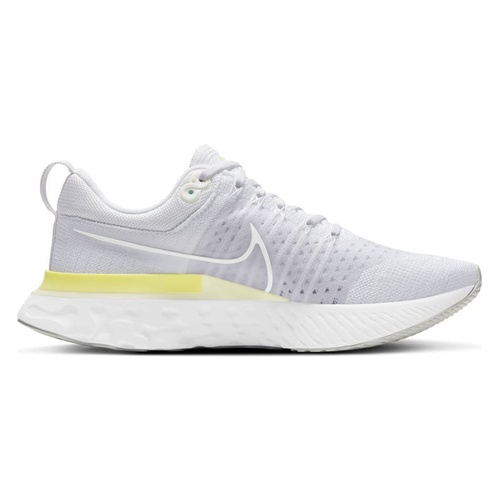 나이키 Nike React Infinity Run Flyknit 2 Running Shoe_WHITE/ WHITE/ PLATINUM TINT