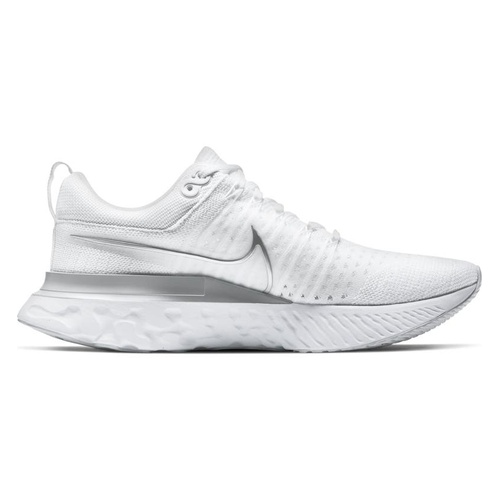 나이키 Nike React Infinity Run Flyknit 2 Running Shoe_WHITE/ SILVER/ PLATINUM