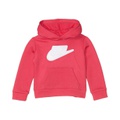 Nike Kids Sueded Fleece Iridescent Logo Pullover Hoodie (Toddler)