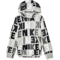 Nike Kids NSW Fleece Hoodie Logo Print (Little Kids/Big Kids)