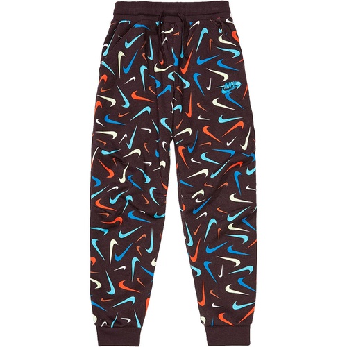 나이키 Nike Kids NSW Club Fleece Print Joggers (Little Kids/Big Kids)