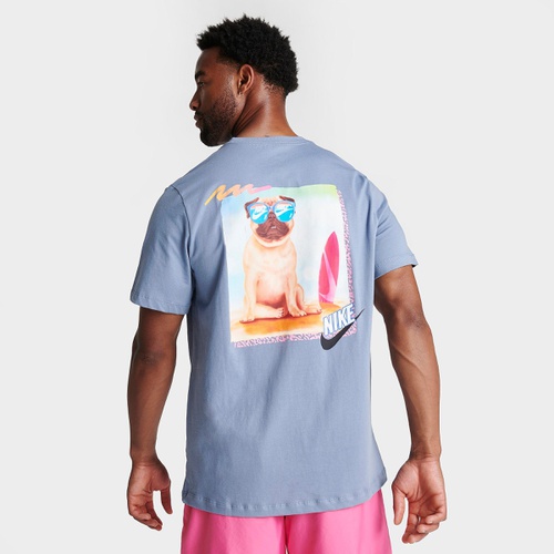 나이키 Mens Nike Sportswear Beach Pug Graphic T-Shirt