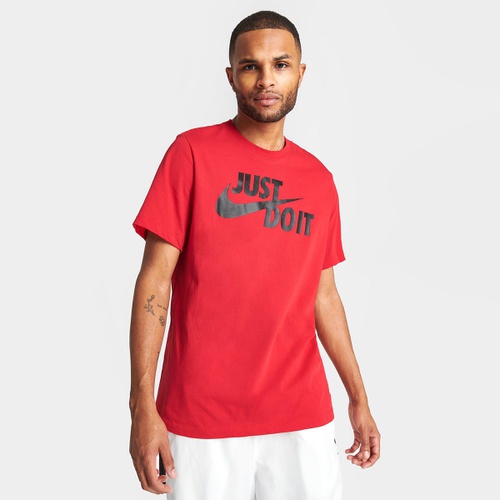나이키 Mens Nike Sportswear Just Do It Swoosh T-Shirt