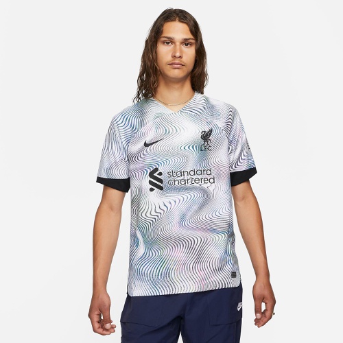 나이키 Mens Nike Liverpool FC 2022-23 Stadium Away Soccer Jersey