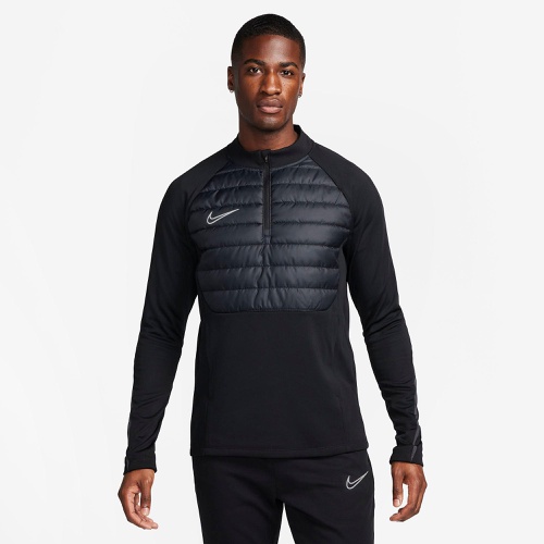 나이키 Mens Nike Academy Winter Warrior Therma-FIT Half-Zip Soccer Top