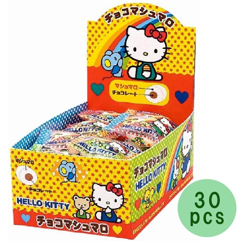  Hello Kitty Cho-co-late Marshmallow 30 pcs Box Eiwa Japanese Candy Ninjapo