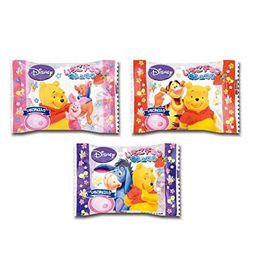  Winnie the Pooh Strawberry Cho-co-late Marshmallow 30 pcs Box Eiwa Japanese Candy Ninjapo