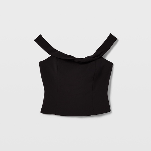 클럽모나코 Off-The-Shoulder Draped Top