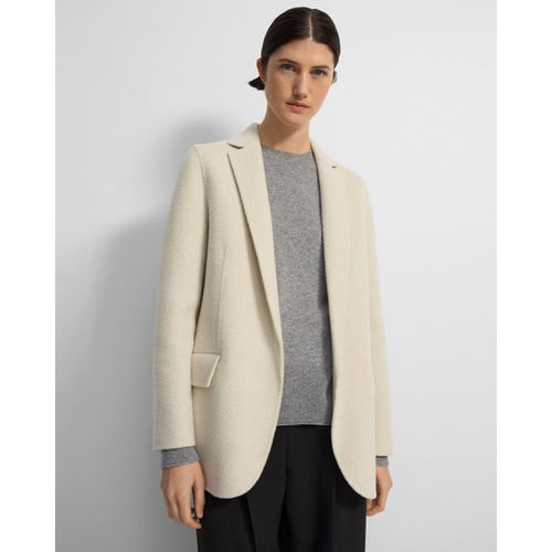 띠어리 Boy Blazer in Double-Face Wool