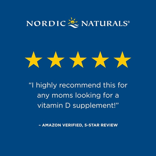  Nordic Naturals Baby’s Vitamin D3, Unflavored - 0.37 oz - 400 IU Vitamin D3 - Healthy Bones, Immune System Support, Normal Sleep Rhythms - Non-GMO, Certified Vegetarian - 365 Servi