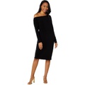 Norma Kamali Long Sleeve Drop Shoulder Dress