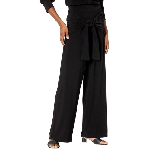  Norma Kamali TY Front All-In-One Straight Pants