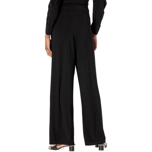  Norma Kamali TY Front All-In-One Straight Pants