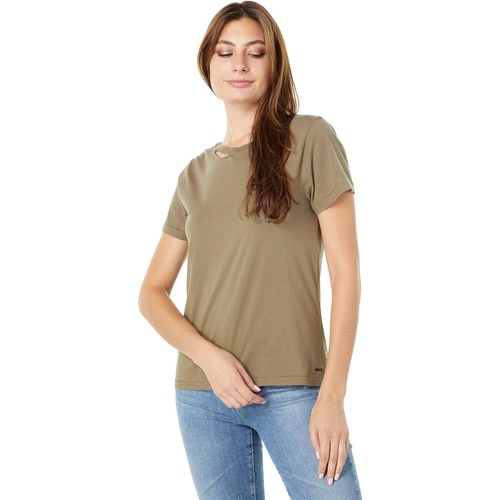  n:philanthropy Harlow BFF Tee with Deconstructed Neckline