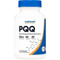 Nutricost PQQ (Pyrroloquinoline Quinone) 20mg, 60 Capsules - Vegetarian Capsules, Non-GMO, Gluten Free