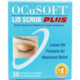OCuSOFT Lid Scrub Plus, Pre-Moistened Pads, 30 Count