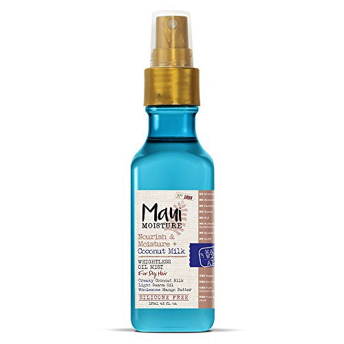  OGX Maui Moisture Nourish & Moisture + Coconut Milk Weightless Oil Mist, 4.2 Fl Oz