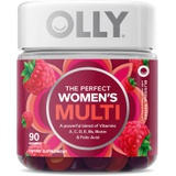 OLLY Womens Multivitamin Gummy, Overall Health and Immune Support, Vitamins A, D, C, E, Biotin, Folic Acid, Adult Chewable Vitamin, Berry, 45 Day Supply - 90 Count (Pack of 1)