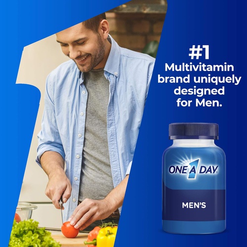  One A Day Men’s Pro Edge Multivitamin, Supplement with Vitamin A, Vitamin C, Vitamin D, Vitamin E and Zinc for Immune Health Support* and Magnesium for Healthy Muscle Function, 50