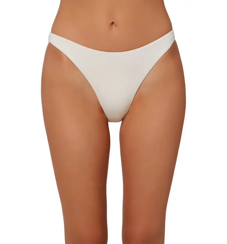 ONeill Flamenco Saltwater Solid Bikini Bottoms_VANILLA